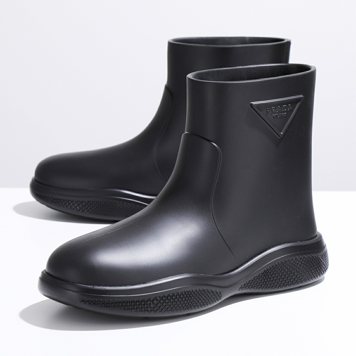 楽天市場】PRADA プラダ レインブーツ 2TE184 3LKD メンズ フォーム