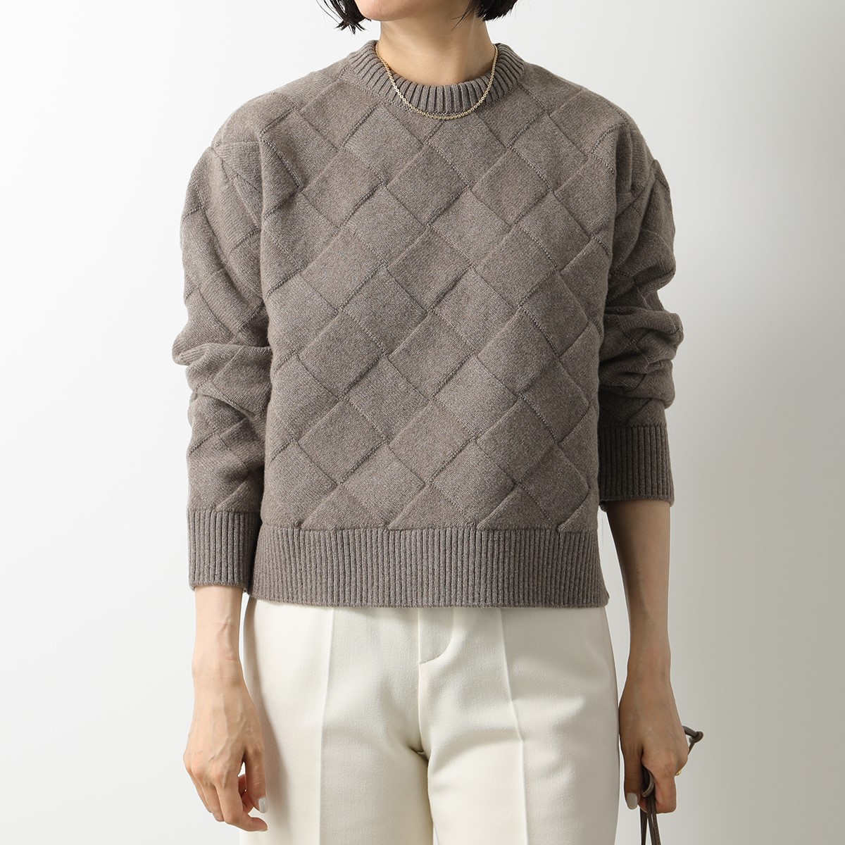 専用BOTTEGA VENETA 3D イントレチャート ニット メンズ's メンズ