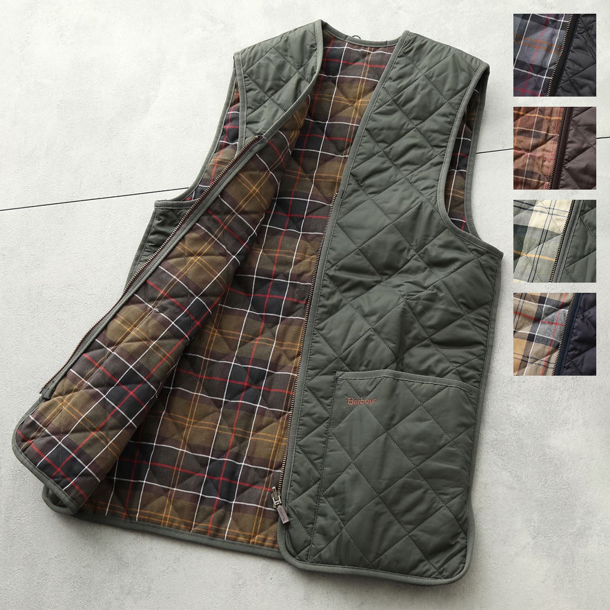 楽天市場】Barbour バブアー キルティング ベスト MLI0001 QUILTED