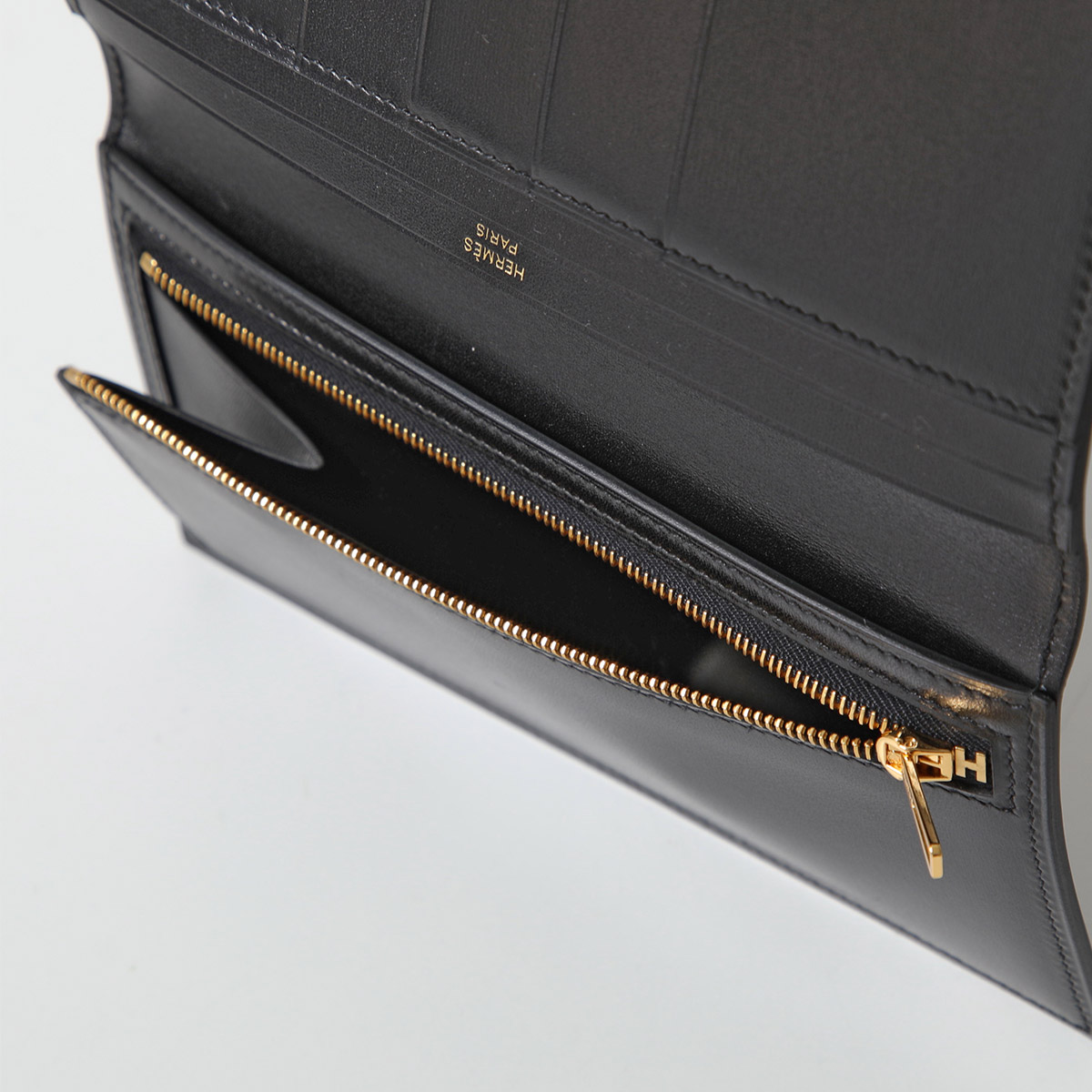 楽天市場】HERMES エルメス 二つ折り長財布 Bearn Classic ベアン