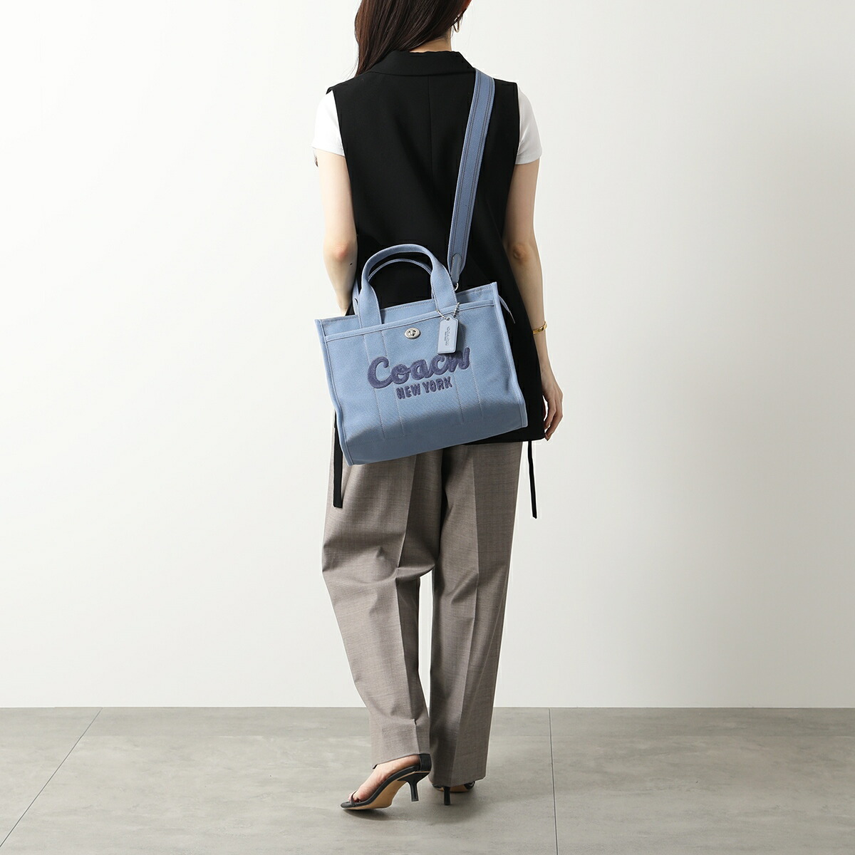 楽天市場】COACH コーチ ハンドバッグ CARGO TOTE カーゴ トート CP158