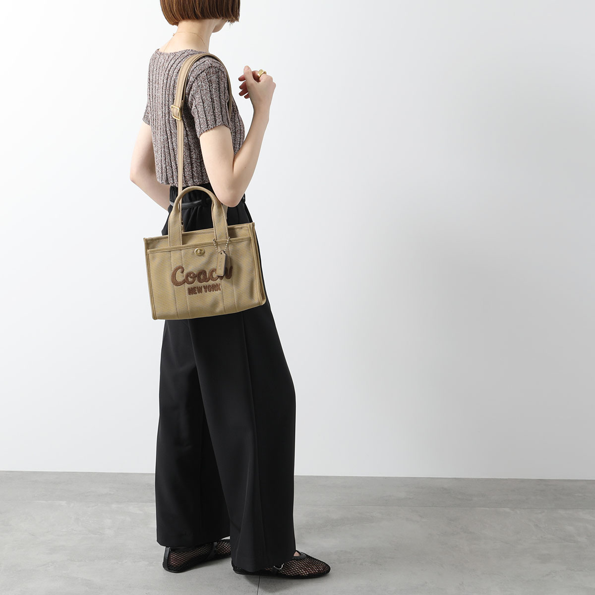 楽天市場】COACH コーチ ショルダーバッグ CARGO TOTE 26 カーゴ