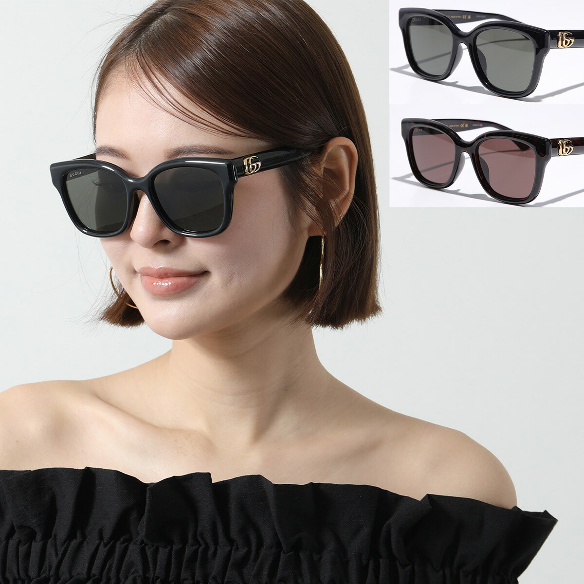 楽天市場】GUCCI グッチ サングラス GG1830SK レディース セルフレーム