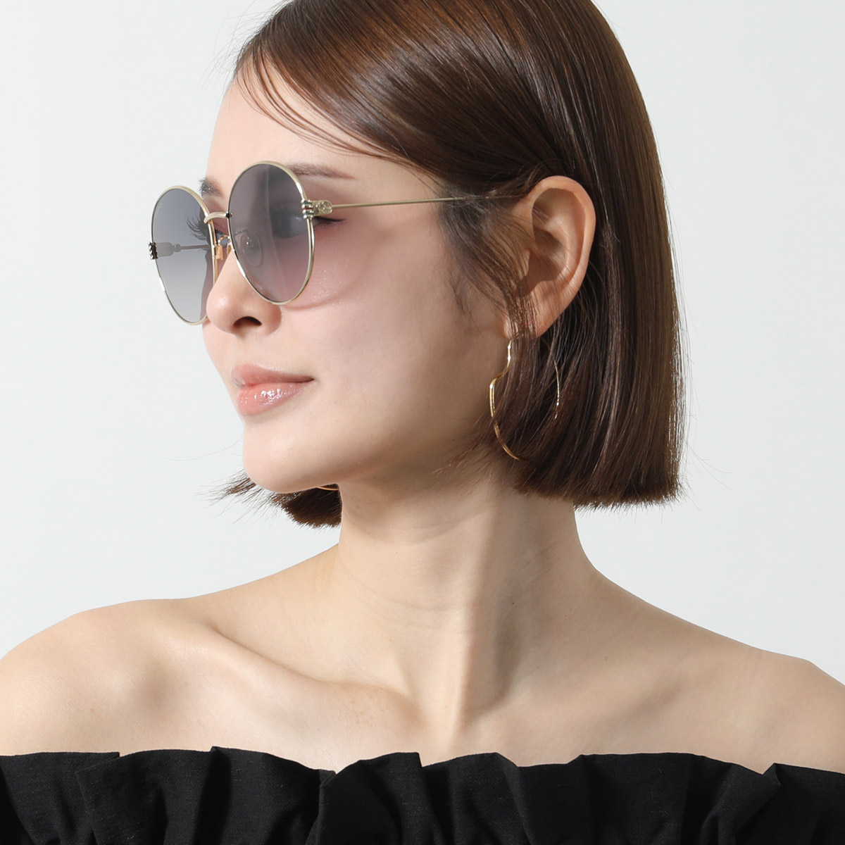 楽天市場】GUCCI グッチ サングラス GG1281SK レディース ボストン型