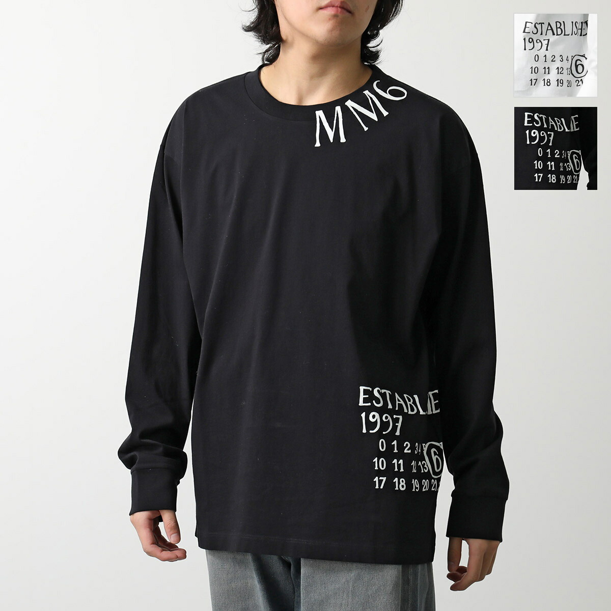 楽天市場】MM6 エムエムシックス メゾンマルジェラ Tシャツ SH0GC0047