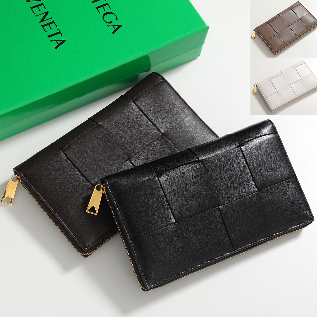 楽天市場】BOTTEGA VENETA ボッテガヴェネタ ラウンドファスナー長財布