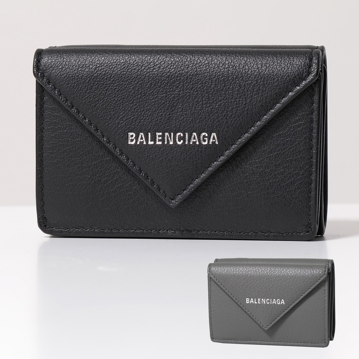 楽天市場】BALENCIAGA バレンシアガ 三つ折り財布 PAPER ZA MINI