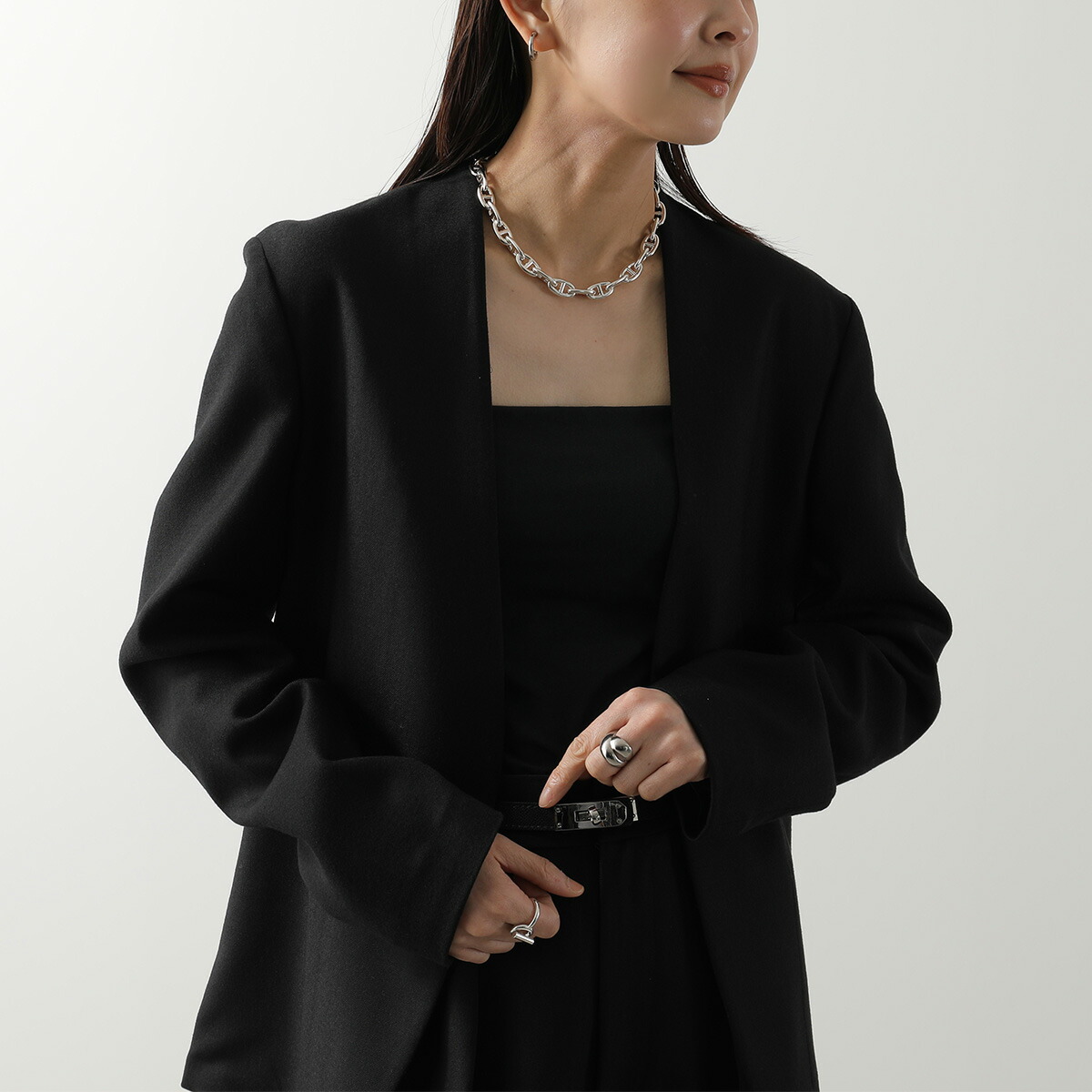 楽天市場】HERMES エルメス ネックレス Chaine d'ancre GM 29コマ 31