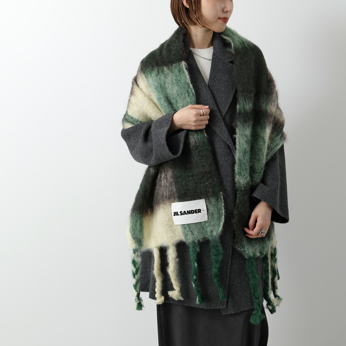 楽天市場】JIL SANDER+ ジルサンダー プラス マフラー J40TE0124