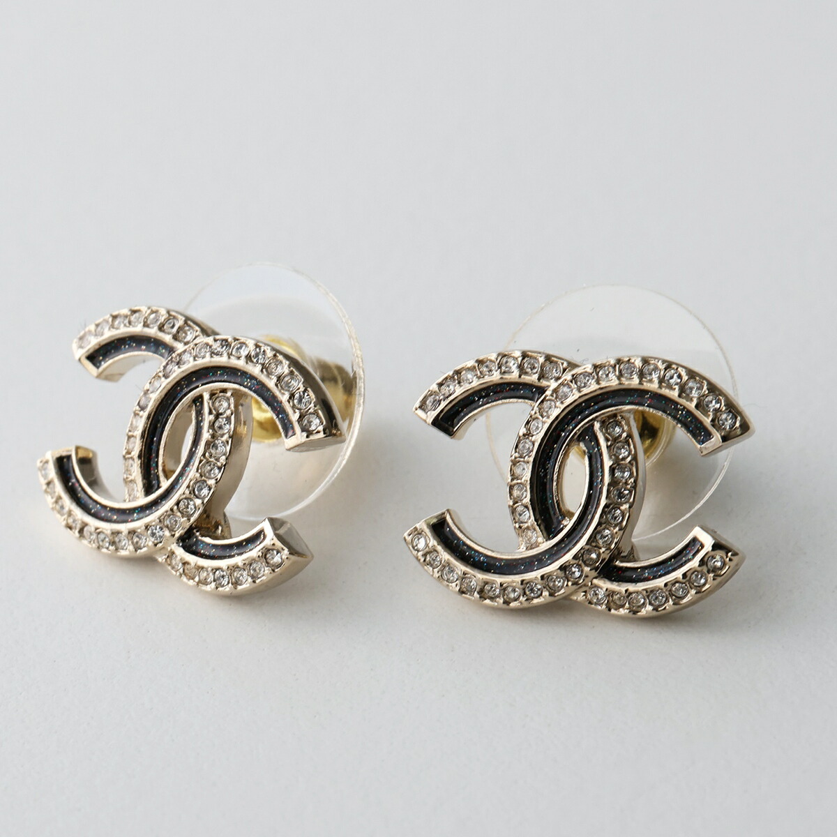 楽天市場】CHANEL シャネル ピアス ABG410 B21903 レディース ココ