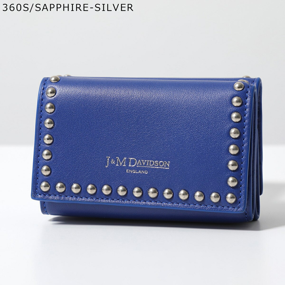 楽天市場】J&M DAVIDSON 三つ折り財布 FOLD WALLET WITH STUDS SFLW