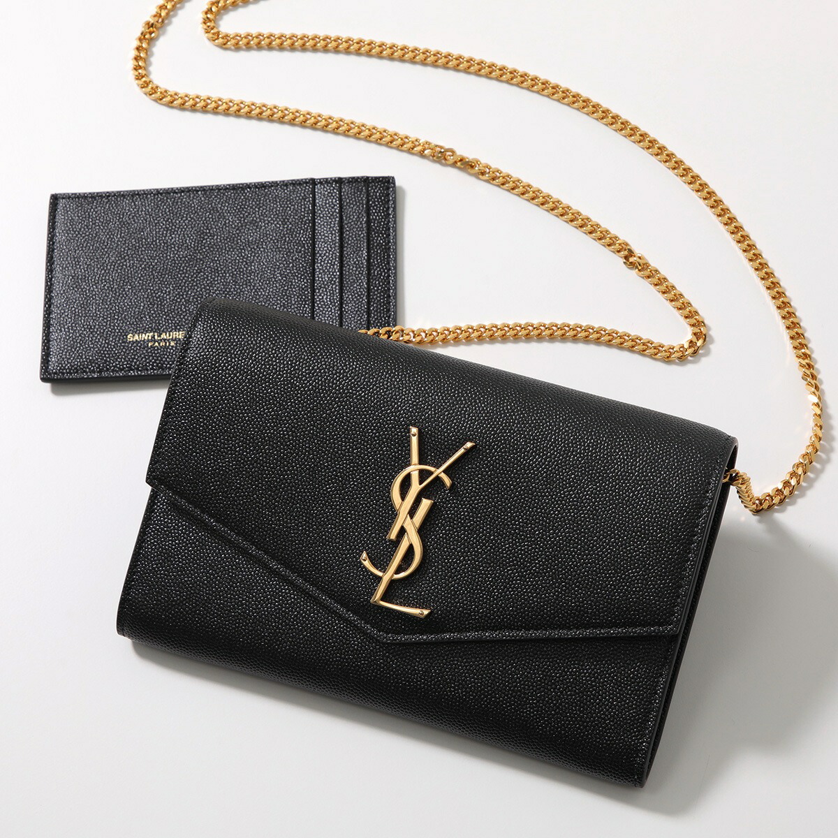 楽天市場】SAINT LAURENT サンローラン チェーンウォレット 607788