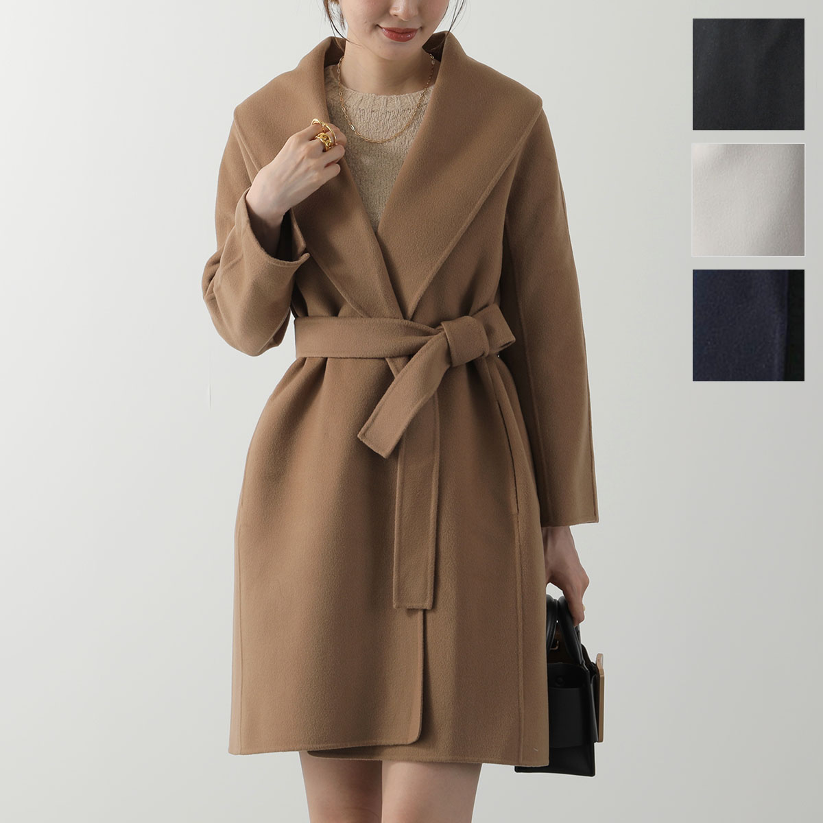 楽天市場】S MAX MARA エス マックスマーラ ガウンコート MESSI メッシ