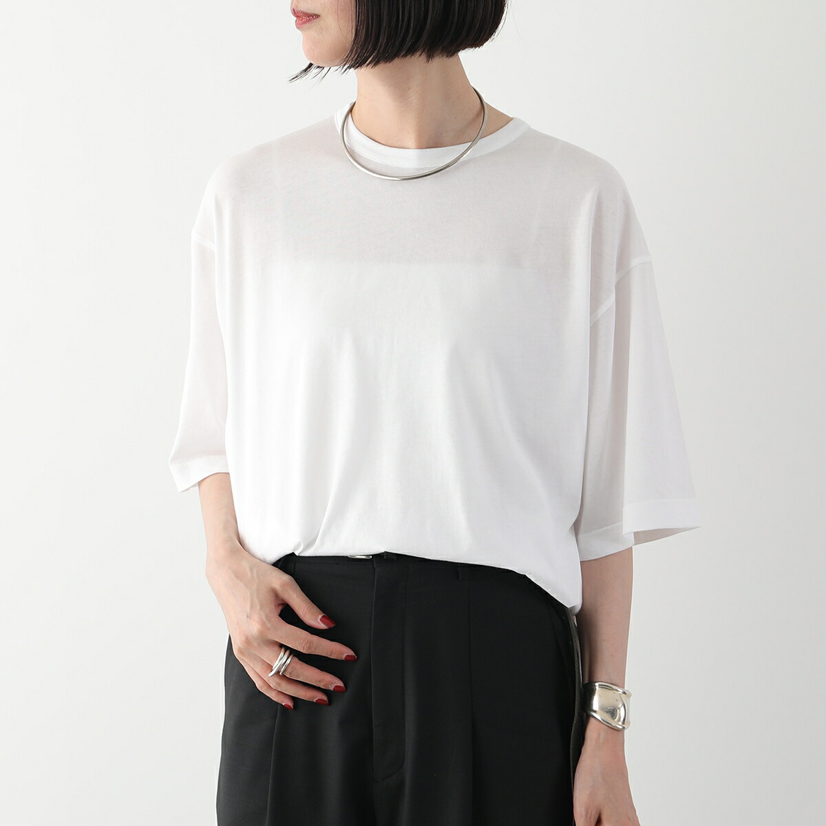 楽天市場】THE ROW ザ・ロウ Tシャツ STEVEN TOP 7971 K569 レディース