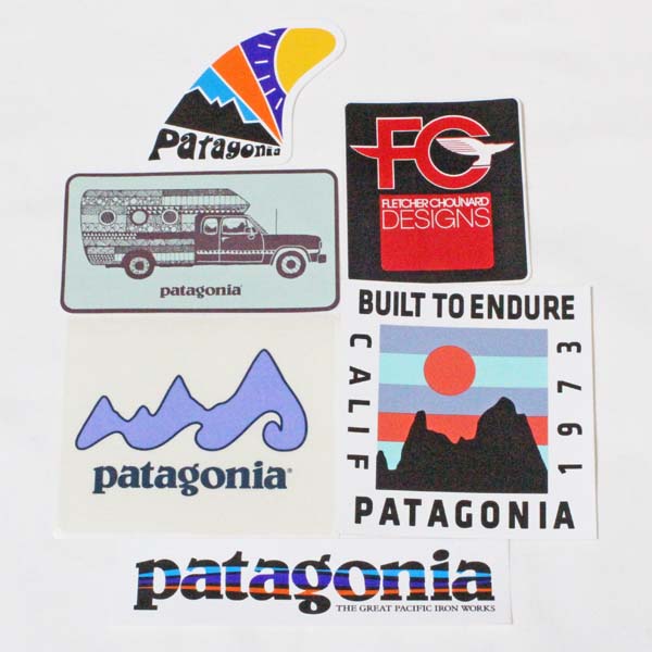 楽天市場】訳あり パタゴニア ステッカー 6種セット PATAGONIA