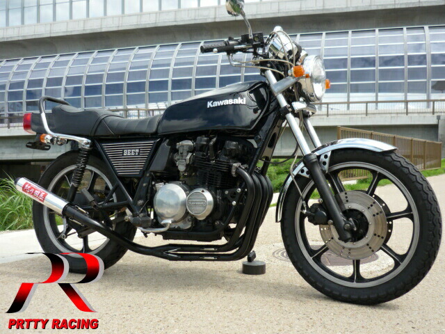 楽天市場】KAWASAKI Z400FX E1/E2/E3 紀の国屋 45π 分割式 4-2-1管 黒