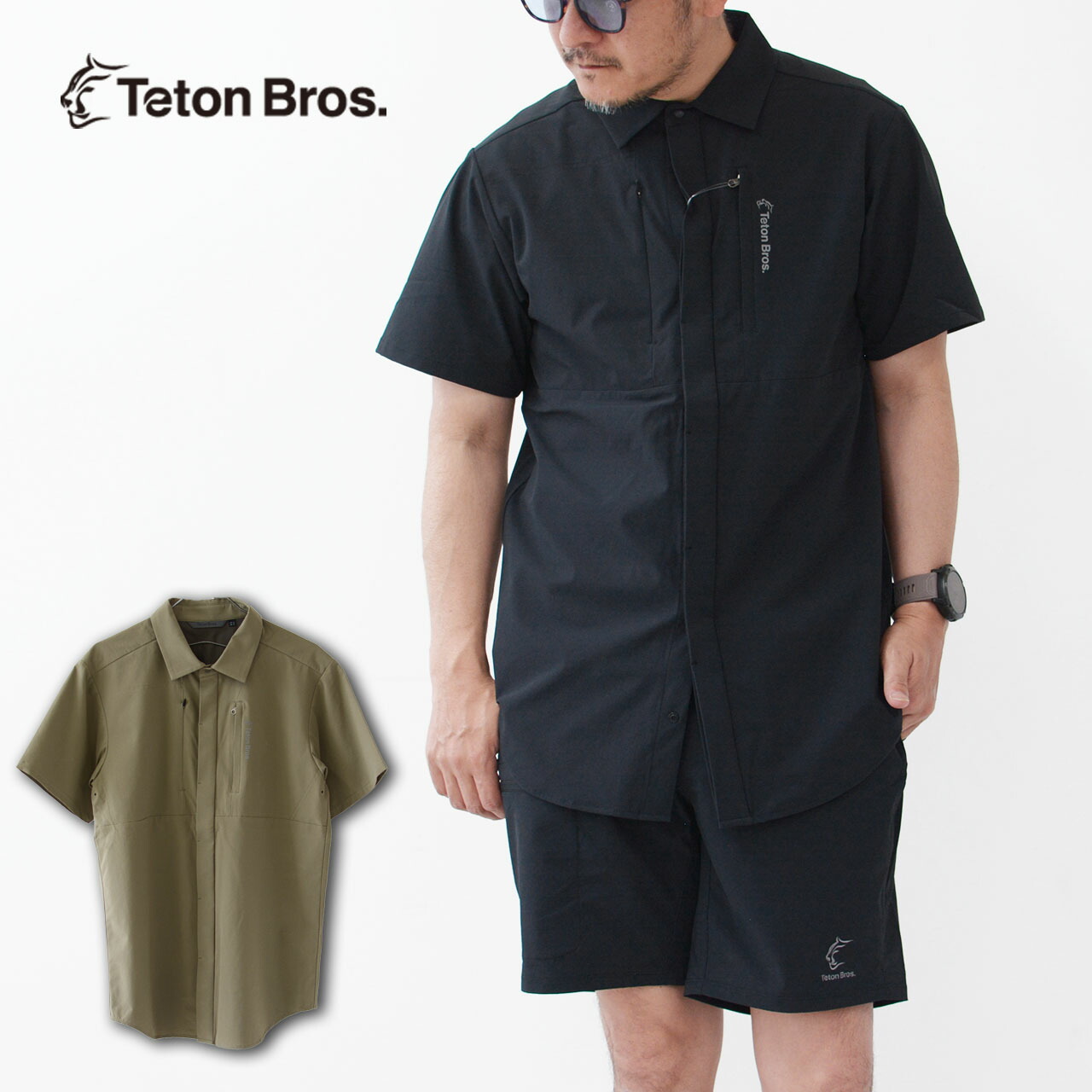 楽天市場】TETON BROS. [ティートンブロス] Run Shirt (Unisex) [TB241