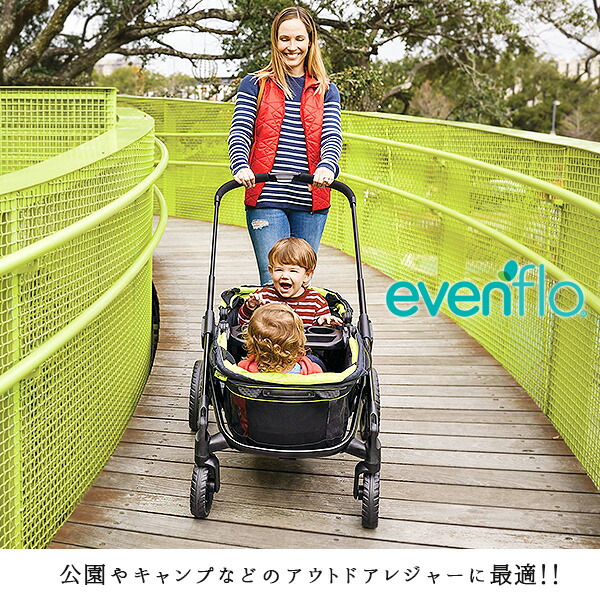 ジョギング用ストローラー ベビーカー Evenflo ジョギング用