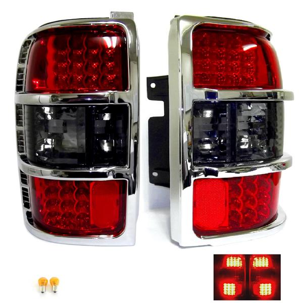 楽天市場】送料無料 三菱 パジェロ V20 V40 V50 系 リア LED スモーク