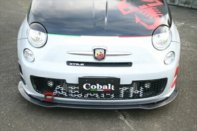 楽天市場】アバルト 500/595 前期 フロントリップスポイラー カーボン