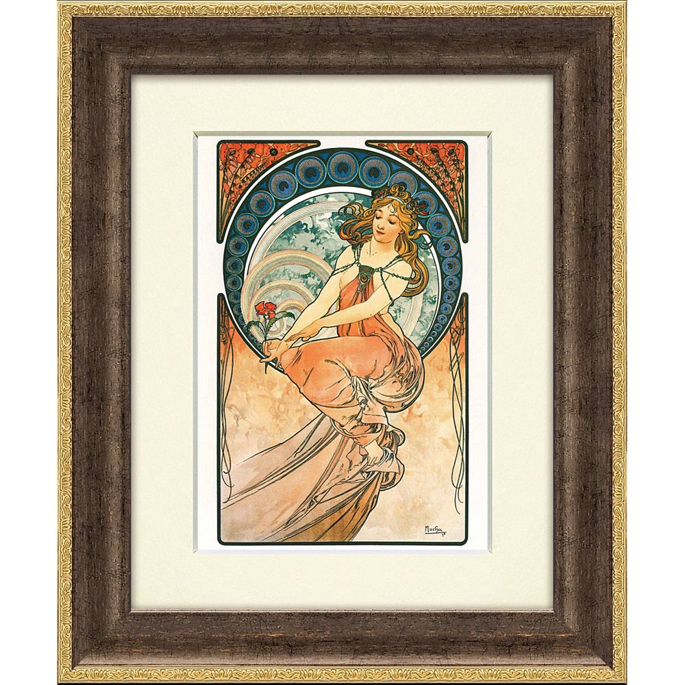 楽天市場】【スーパーSALE10％OFF】絵画 アルフォンス ミュシャ「絵画