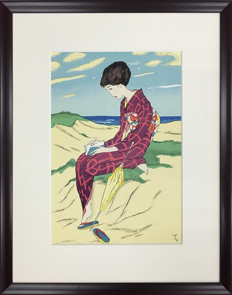 楽天市場】【スーパーSALE10％OFF】絵画 竹久 夢二 秋雲流れて