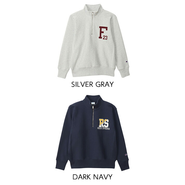 楽天市場】【Champion】 チャンピオン M RW HALF ZIP SWEATSHIRT
