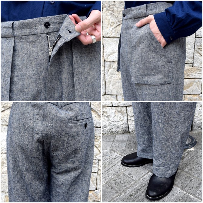 楽天市場】【20 SS】FRANK LEDER(フランク リーダー) /BLUE LINEN