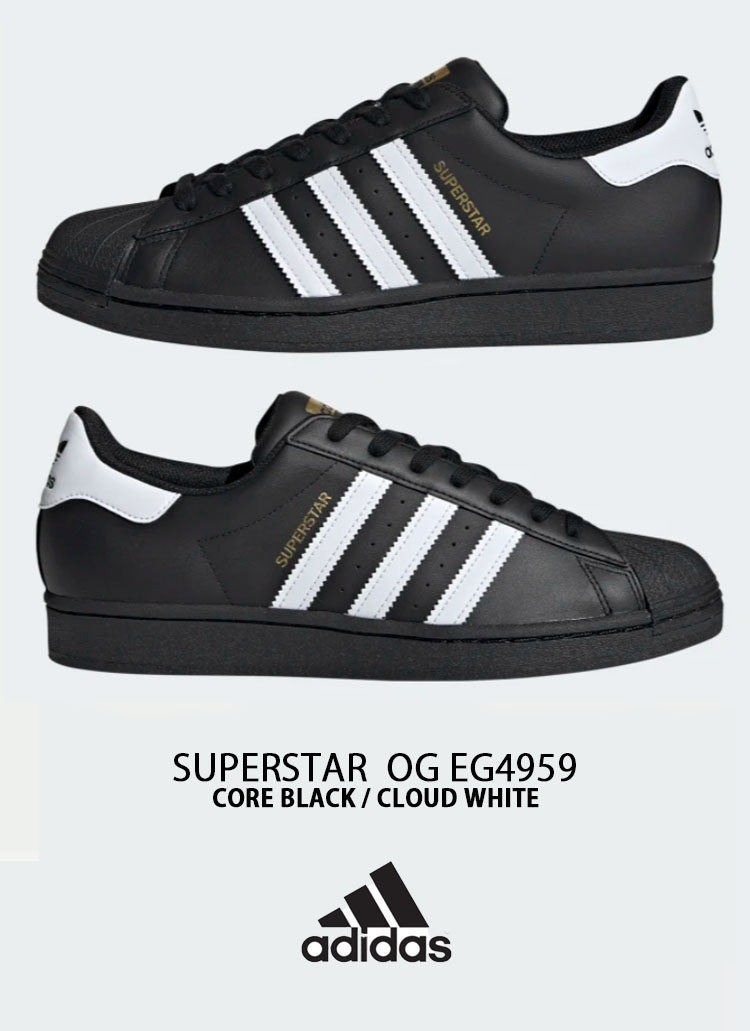 楽天市場】adidas アディダス スニーカー SUPERSTAR OG スーパースター