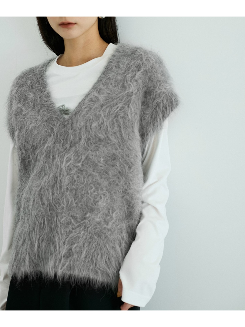 楽天市場】【SALE／30%OFF】アルパカニットベスト ADAM ET ROPE' FEMME