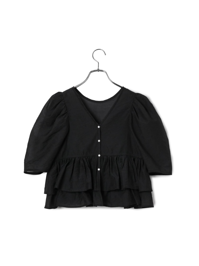 楽天市場】【再入荷・サステナブル】コットンギャザーフリル2WAY