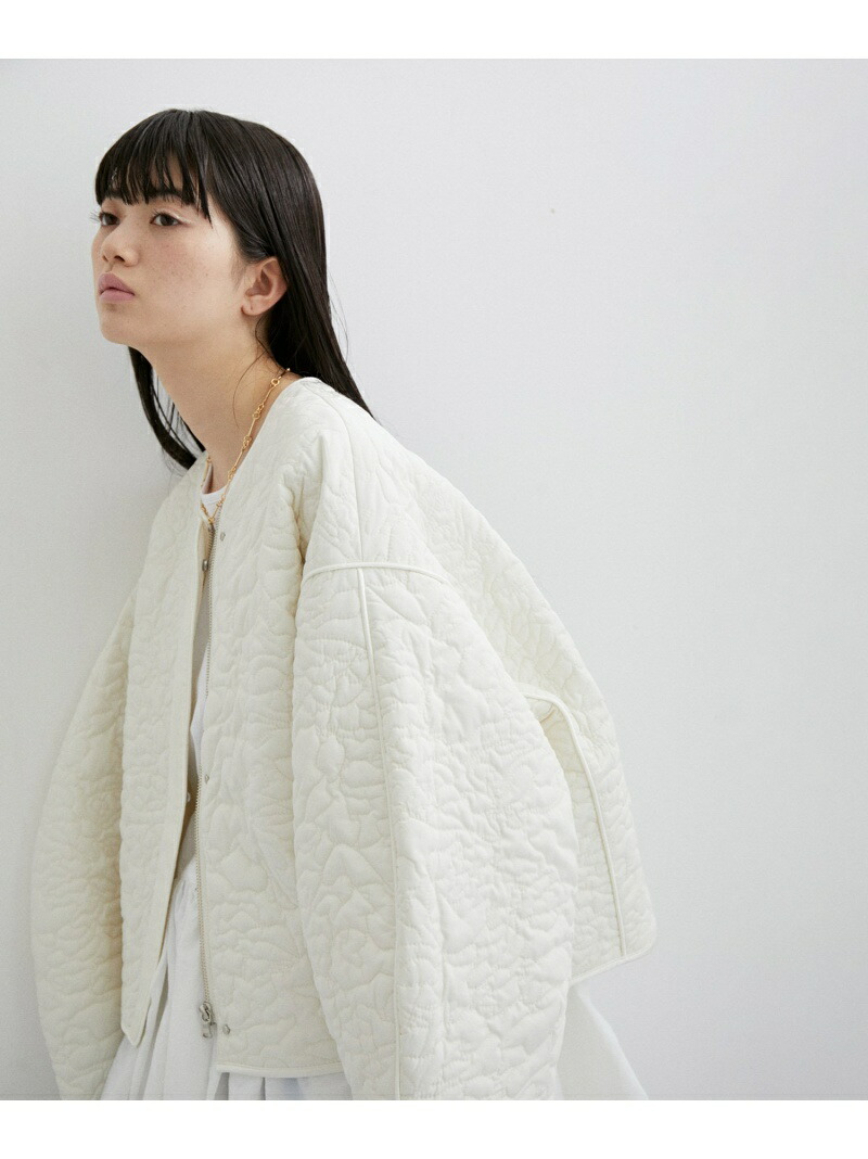 楽天市場】アートキルティングブルゾン ADAM ET ROPE' FEMME