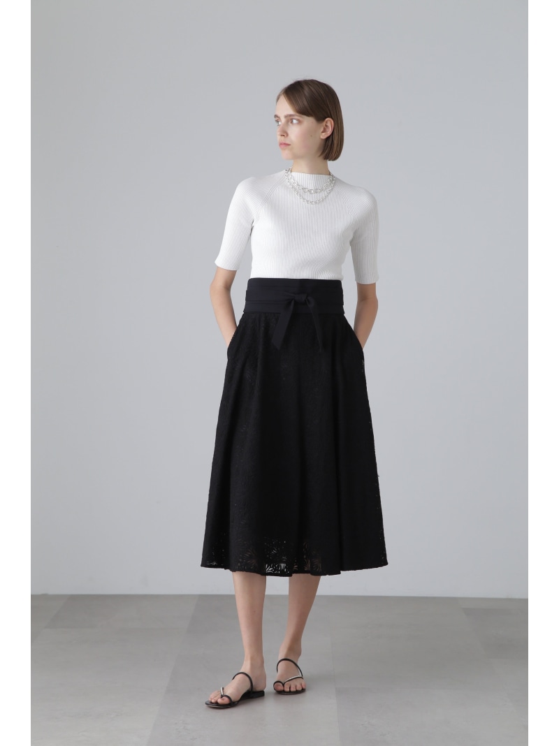美品 ADORE ⁄ アドーア | アシンメトリー フレア ロングスカート 美品