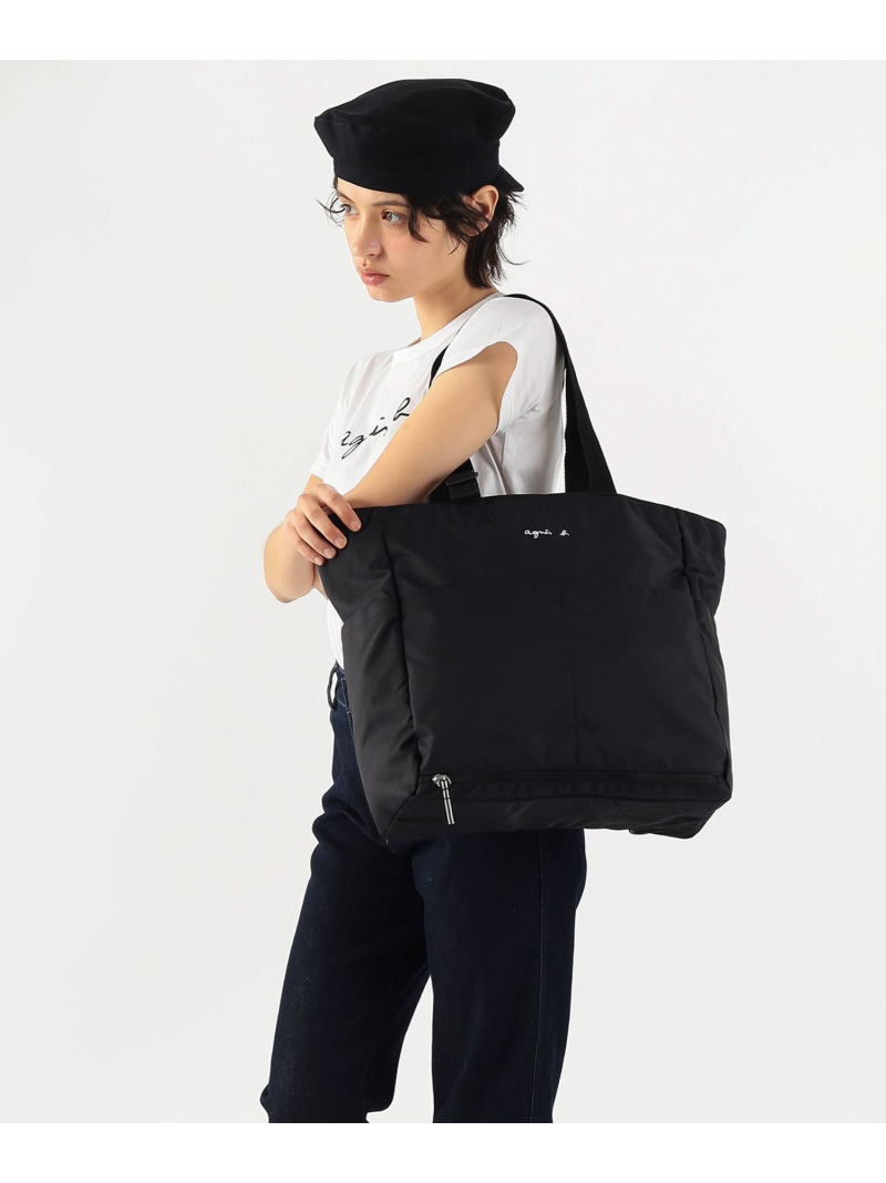 楽天市場】ロゴ ペアレンツバッグ マザーズバッグ agnes b. ENFANT