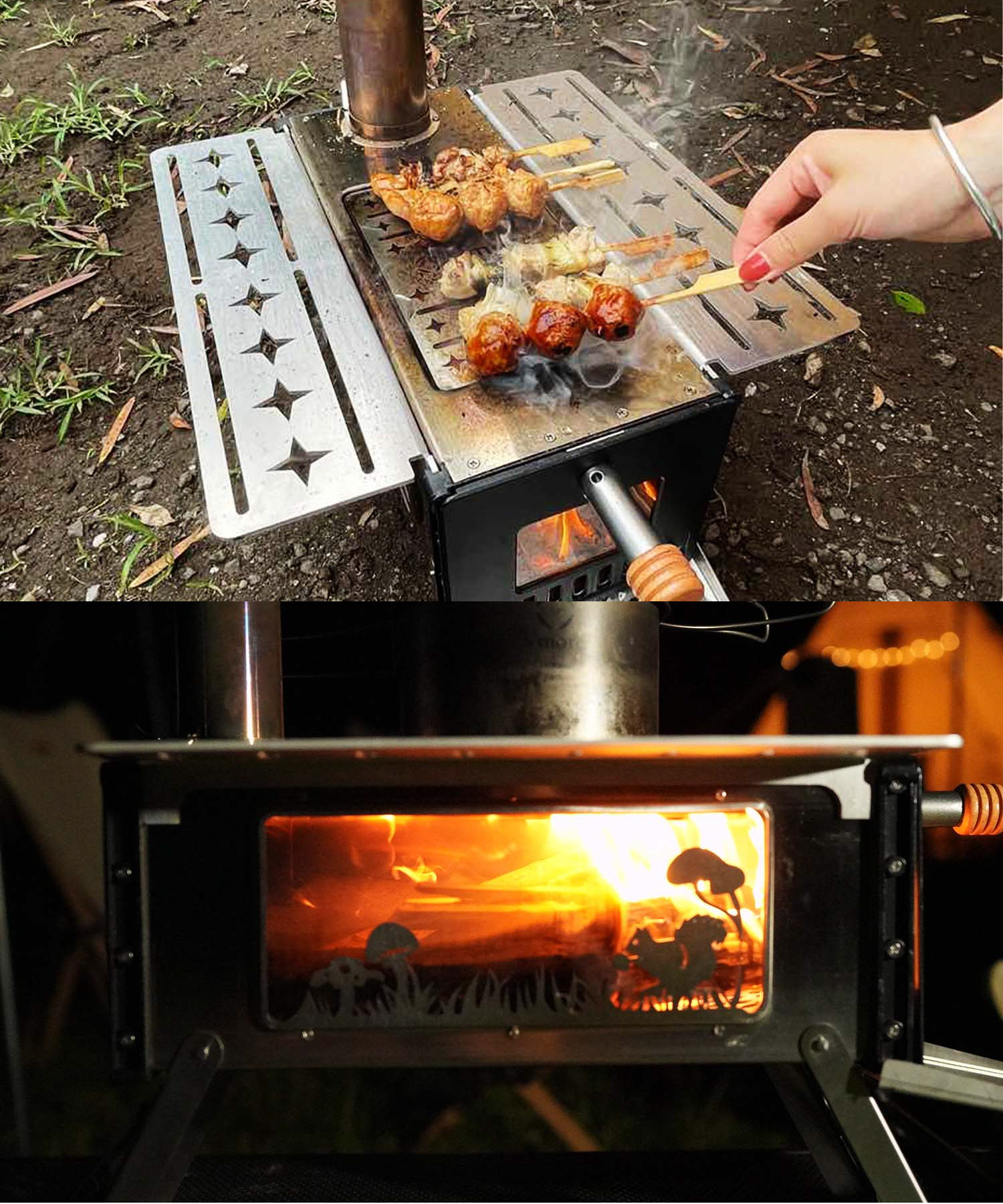 楽天市場】【S'more / Magic Stove 】 薪ストーブ キャンプ スモア