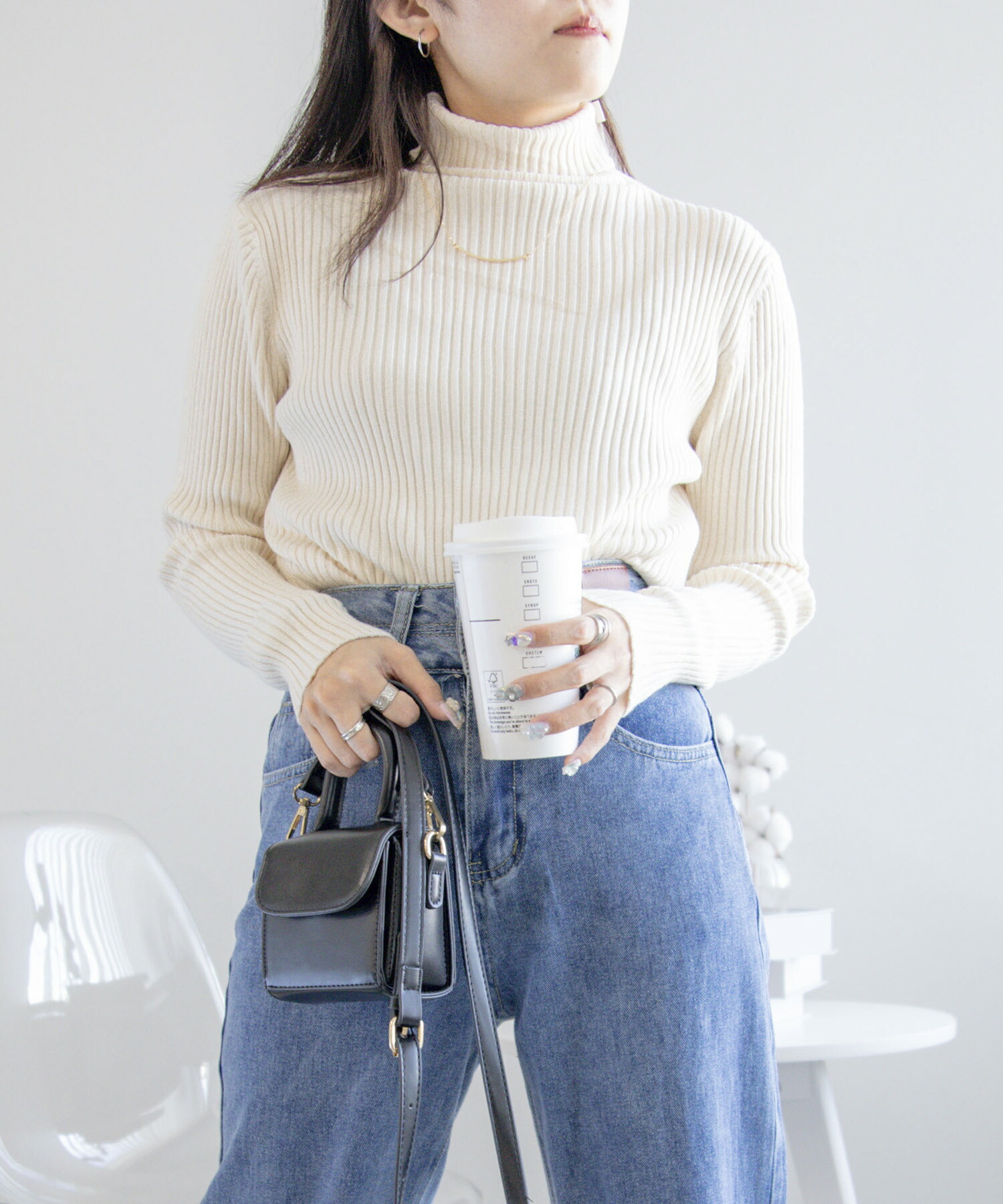 楽天市場】【2025AW】【Wool Blend -ウールブレンド-】 タートルネック