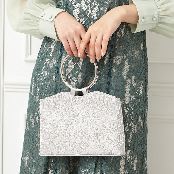 楽天市場】【10%OFFクーポン☆3/2 9:59まで】ハンドル付きビーズ刺繍