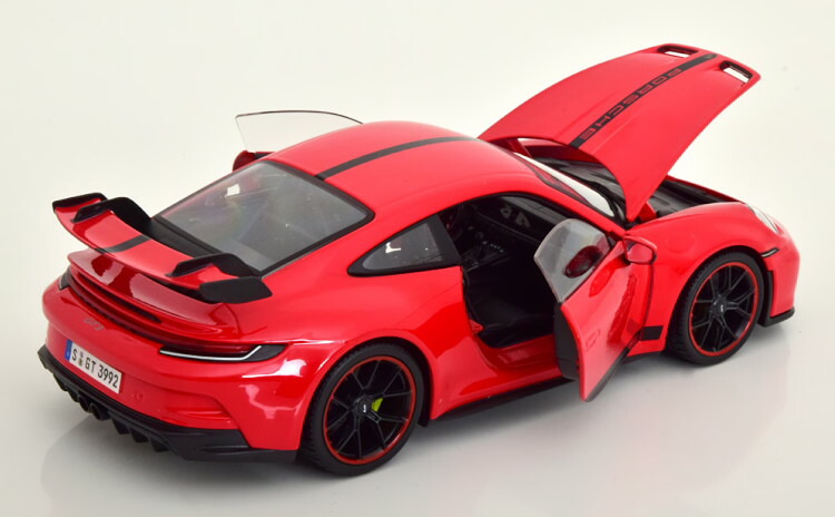 楽天市場】マイスト 1/18 ポルシェ 911 (992) GT3 2022 レッド