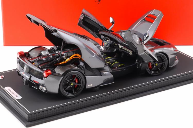 楽天市場】BBR 1/18 フェラーリ ラフェラーリ アペルタ Grigio Ferro