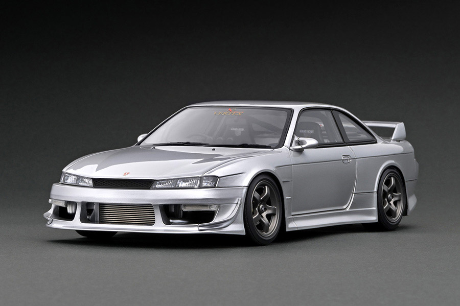 楽天市場】イグニッション 1/18 VERTEX S14 シルビア シルバー