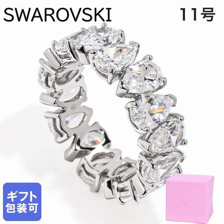 楽天市場】スワロフスキー SWAROVSKI リング 指輪 11号 ペアカット