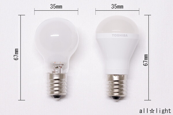 楽天市場】東芝 LED電球 ミニクリプトン形(小形電球形) 調光器対応