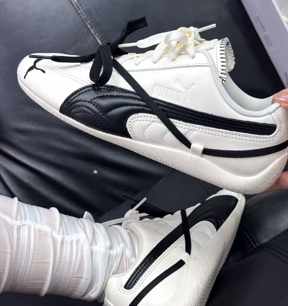 楽天市場】日本未入荷 PUMA スピードキャット プーマ ブラック ロゼ