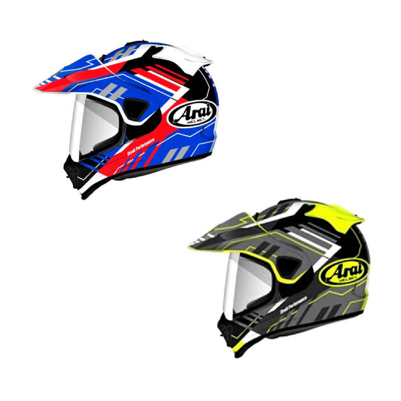 楽天市場】Arai アライ Tour-X5 Trail Motocross Helmet シールド付き