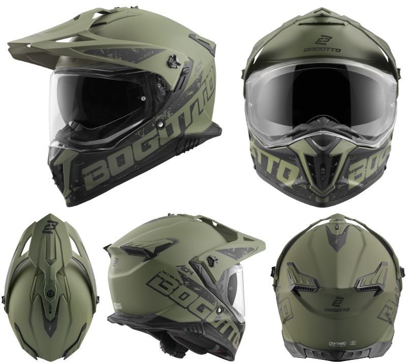 楽天市場】【3XLまで】Bogotto ボガット FG-601 Fiberglass Enduro
