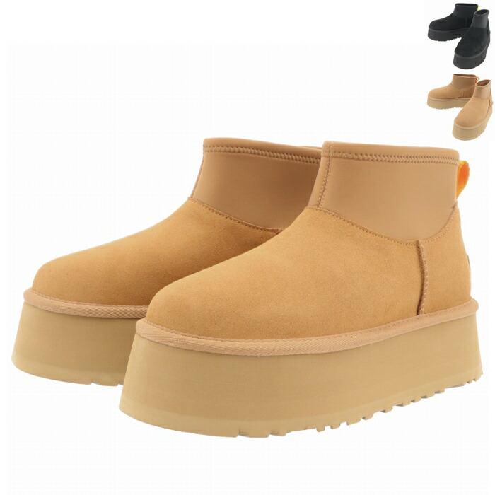 楽天市場】アグ UGG ショートブーツ CLASSIC MINI DIPPER 厚底 5cm