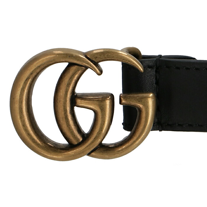 楽天市場】グッチ GUCCI ダブルG バックル レザーベルト レディース
