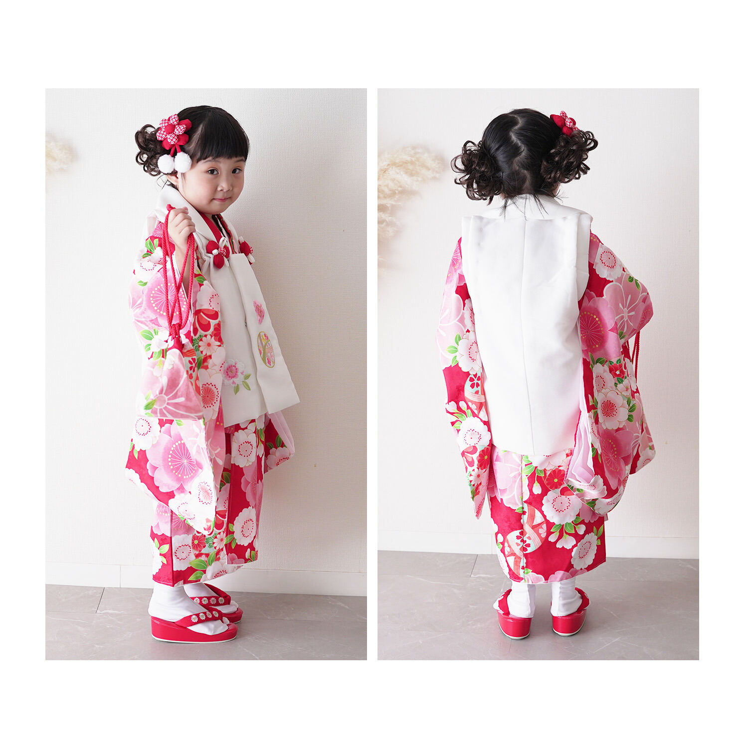 楽天市場】[販売｜購入] 被布セット 七五三 3歳 女の子 被布コート
