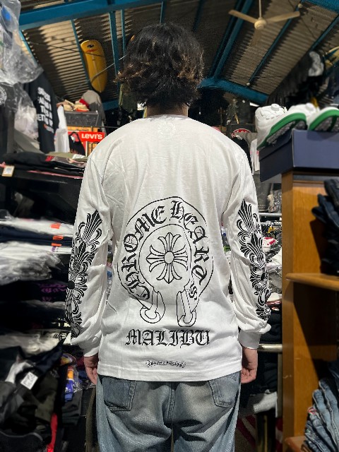 楽天市場】CHROME HEARTSクロムハーツMALIBUマリブ限定ロングスリーブT