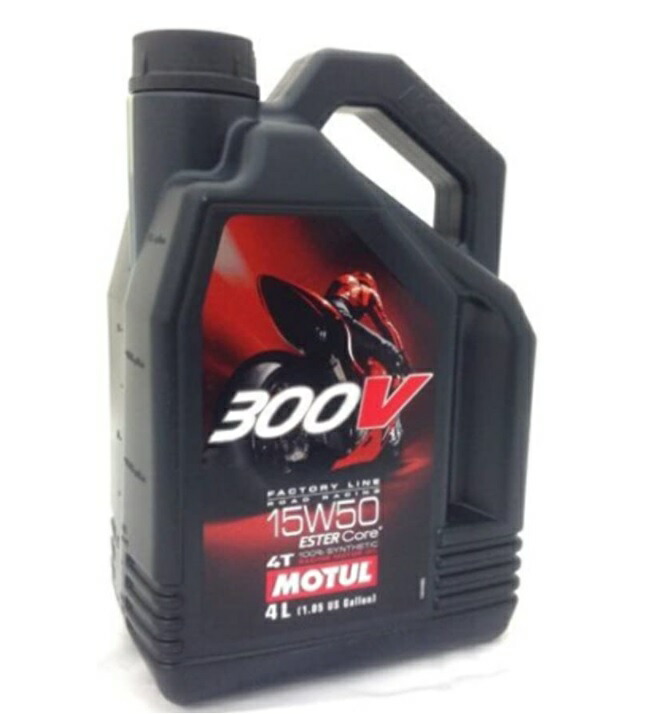 モチュール 300V 4T ファクトリーライン 15W-50 4L (バイク用エンジン
